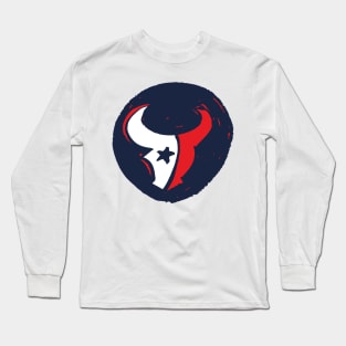 Houston Texaaaans Long Sleeve T-Shirt